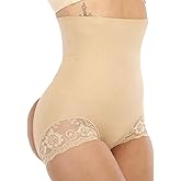 SAYFUT Women's Butt Lifter Shapewear Seamless Tummy Control Hi-Waist Butt Lifting Panties