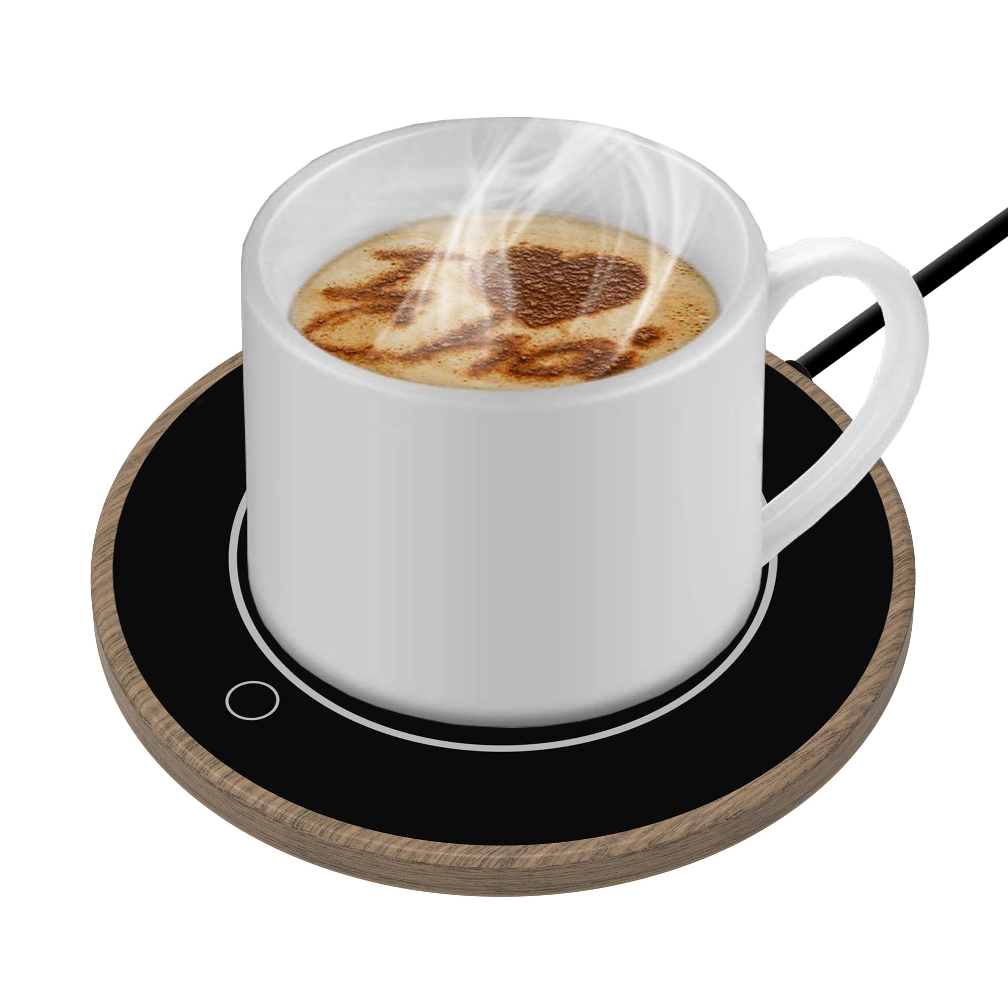 Coffee Mug Warmer with 2 Temperature Settings and 8H Auto Shut OFF Mug Warmer Keeps Beverage Tea Coffee Milk Warm Electric Beverage Warmer Plate for Home and Office Desk Use