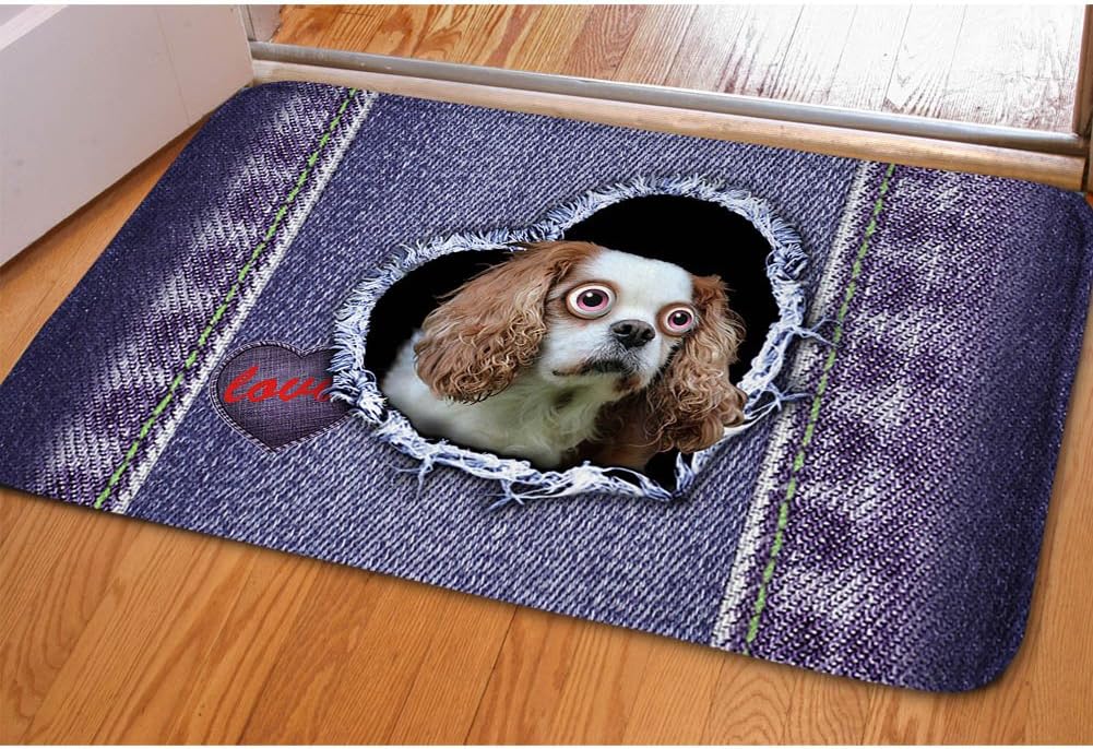 Dog Design Best funny cute pug dog Home Door Mats Doormat Mat Bathroom Kitchen Decor Area Rug/Floor Mat