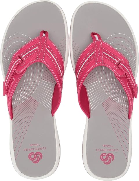 clarks brinkley jazz flip flops