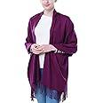 Pashmina Scarf and Shawl - Soft Women Pashminas Wrap for Wedding Evening Party (20 Colors)
