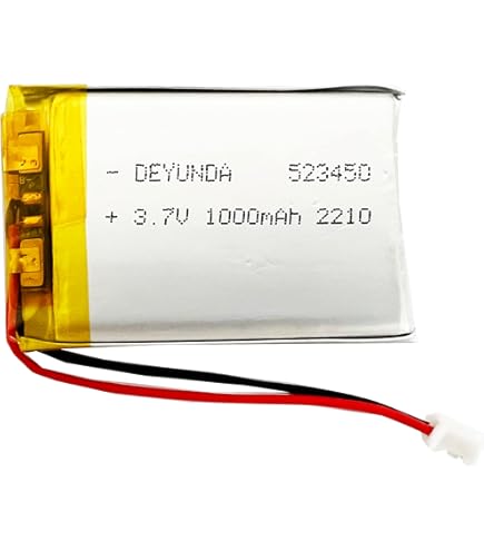 Amazon.com: CaoDuRen Rechargeable 3.7V Li Lipo Lithium Polymer Ion