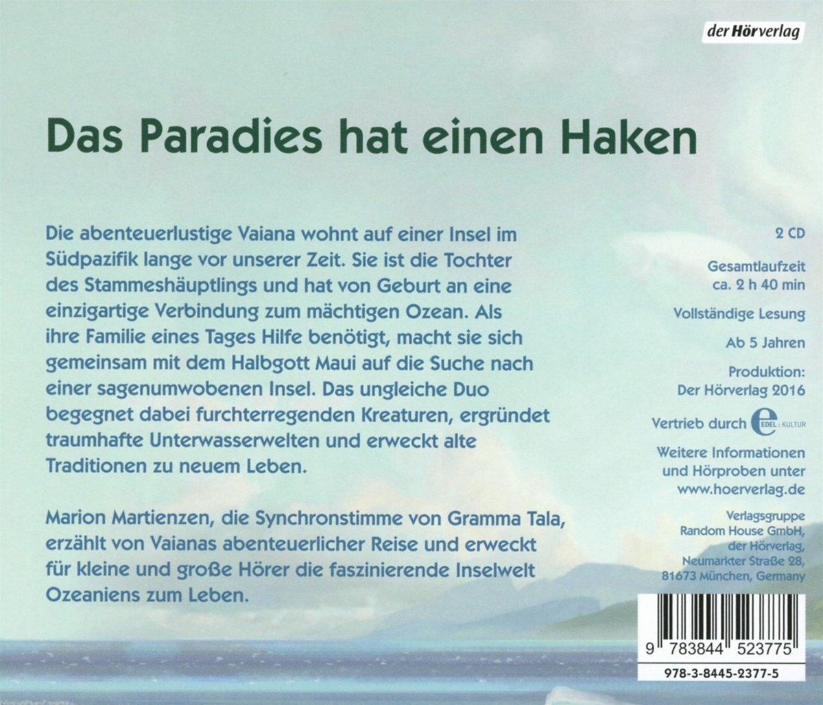 Vaiana Hörbücher Zu Disney Filmen Und Serien Band 4 -