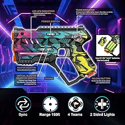 Laser Tag Set of 2, Lazer Tag Game for Kids Indoor