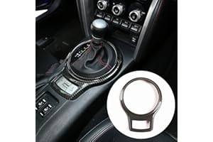 YIWANG Car Interior Gear Shift Frame Trim Sticker for Subaru BRZ Toyota 86 2013-2020 Accessories (Carbon Fiber)