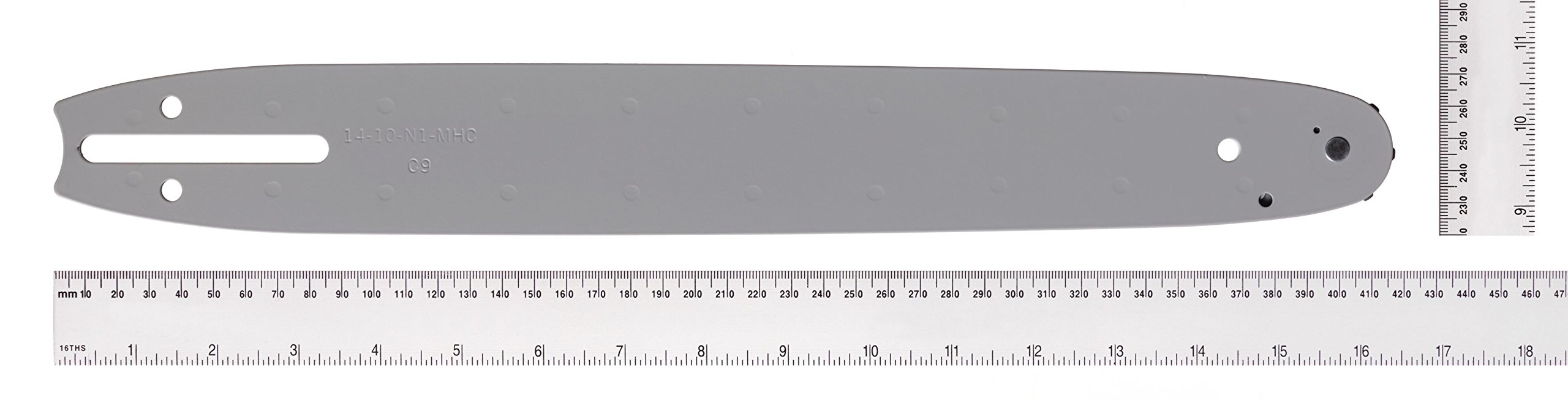 UNIVERSAL BRO026 Chainsaw Bar, 14 Inch/35 cm, 3/8 Inch, 1.3 mm (52 Drive Links), A041 Mount Type