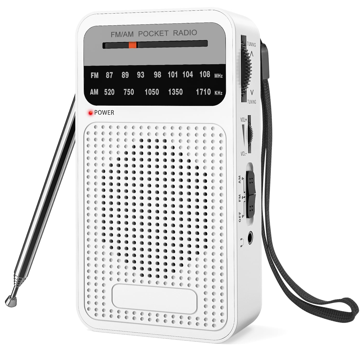 Portable Radio AM FM, Goodes Transistor Radio with