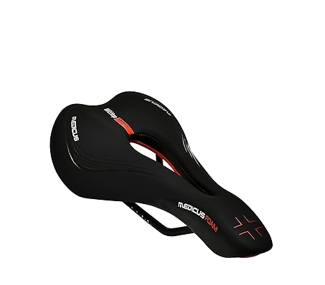Büchel Wittkop Medicus Sattel, MTB, Race, mit Memory Foam, schwarz, 97207