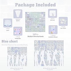 Silver Shimmer Wall Backdrop Sequin Shimmer Wall