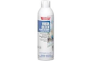 Glass Cleaner Vista Cleer Without Ammonia, Champion Sprayon, 20 oz Can, Box of 3