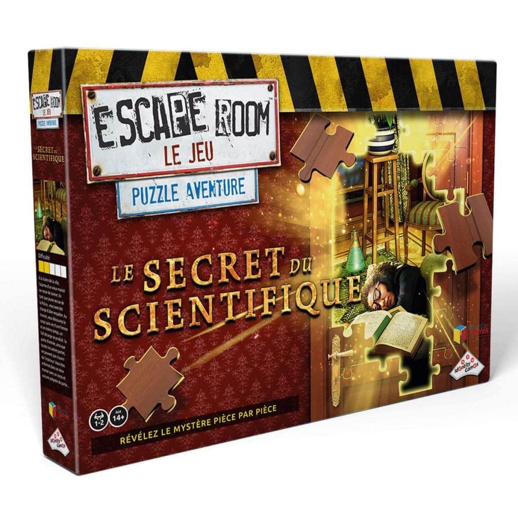 Puzzle escape - le secret du scientifique