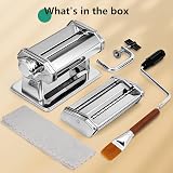 YASHE 3-in-1 Pasta Maker with Cleaning Kit Adjustable Thickness 7 Settings view 5