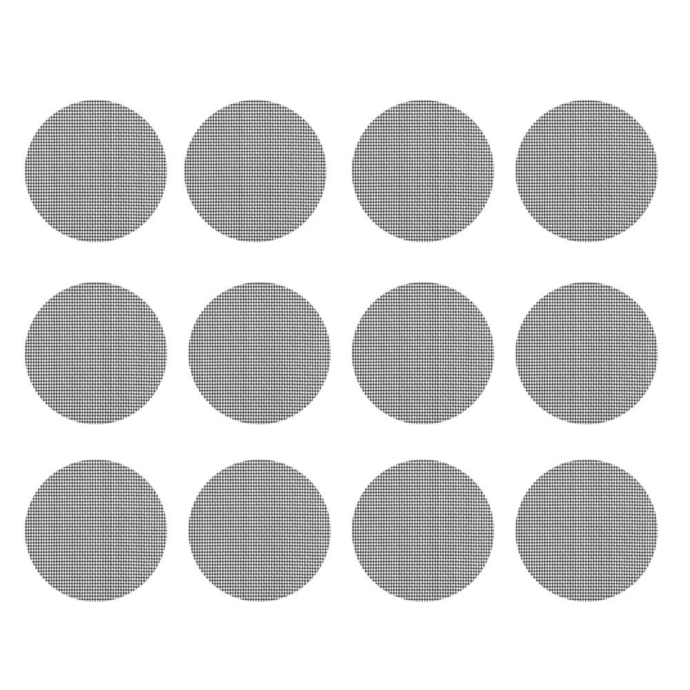 50PCS Mesh Pad for Pots - Flower Pot Mesh Pads, Bonsai Mesh Drainage Screens 2 x 2 inch, Mesh for Plant Pots, Protect Soil Loss