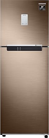 Samsung 244 L 2 Star Inverter Frost-Free Double Door Refrigerator (RT28T3522DU/HL, Luxe Bronze)
