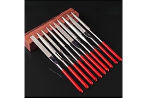 10pcs Diamond Mini Needle File Set - Handy Jewelry Polishing & Carving Tools, Ceramic Crafts Wood Rasp Files, Small Precision
