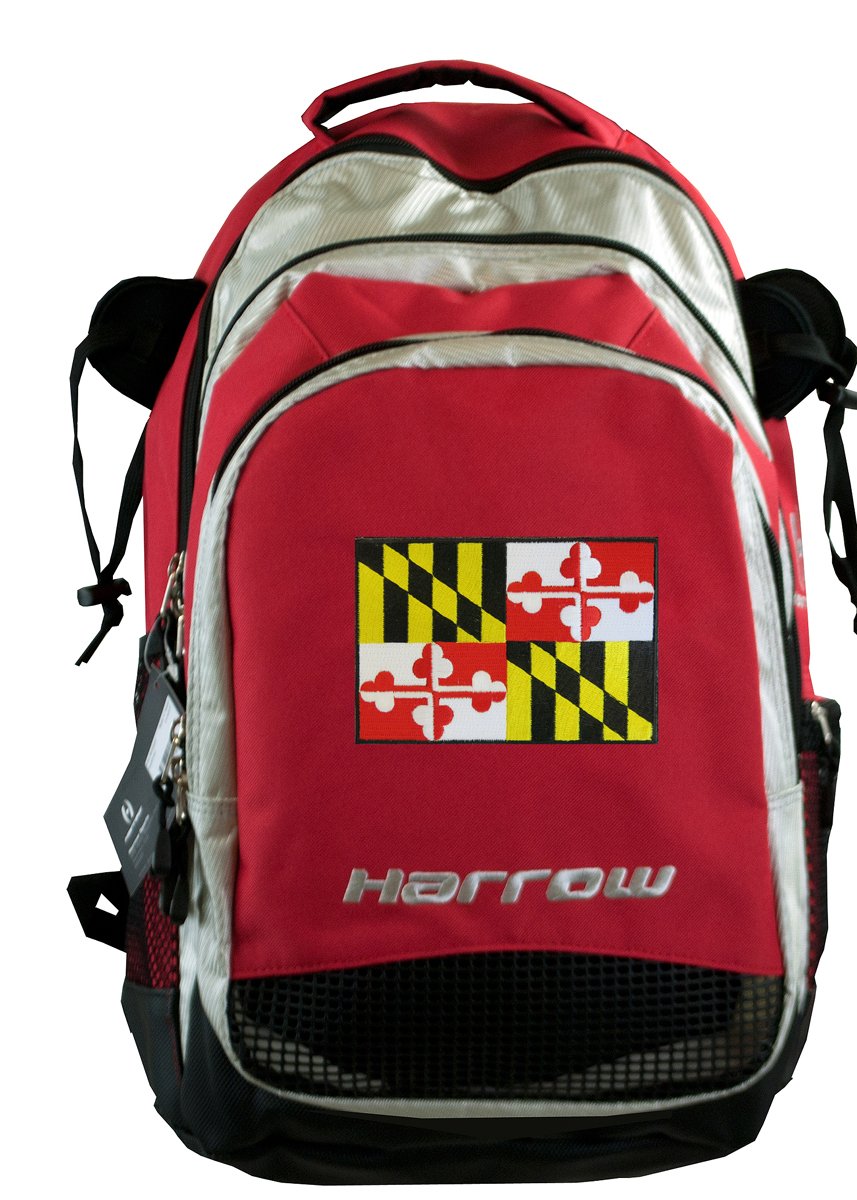 Broad Bay Maryland Field Hockey Bag Red Maryland Flag