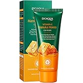 BIOAQUA Manuka Honey Facial Cleanser Vitamin E Deep Cleansing Foam Face Skin Repair Soften Moisturizing Hydrating 3.52oz/100g