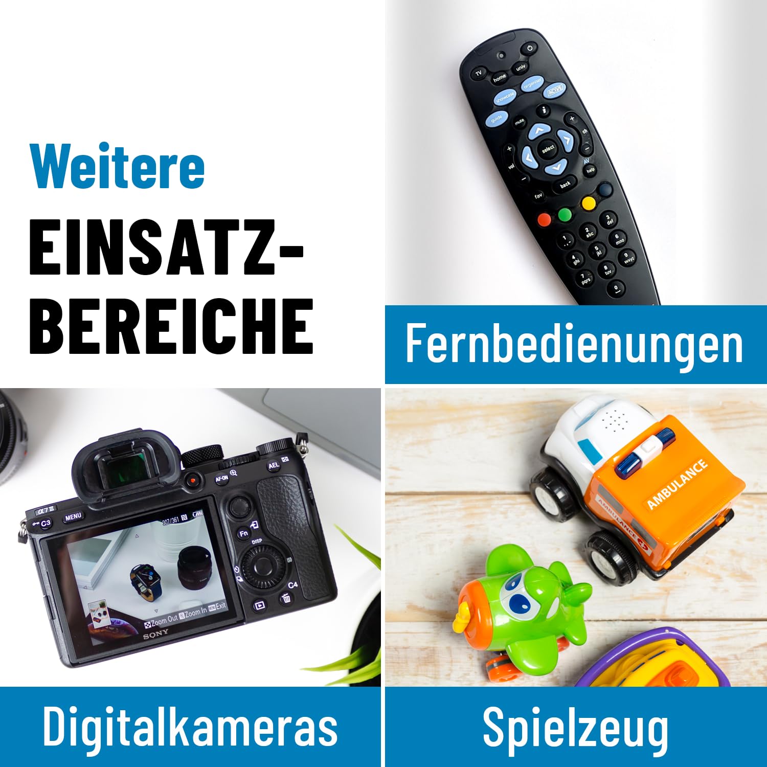 ABSINA 16x 27A 12V Batterie für Garagentoröffner und vieles mehr - Batterien A27 12 Volt Alkaline mini auslaufsicher & mit Langer Haltbarkeit 3