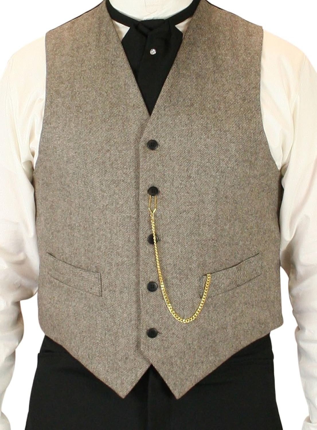 Victorian Men's Vests and Waistcoats