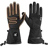 day wolf Heated Glove Liners Electric Gloves for Men Women Rechargeable Battery Hand Warmer for Winter Sports Snow Biking Riding Skiing Cycling Hunting Snowboarding