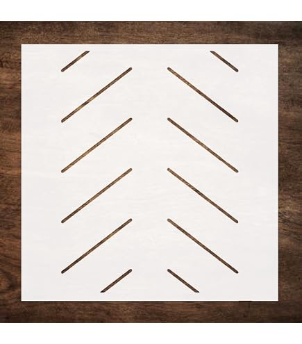 STENCILIT Celestial Wall Stencil 2-Pack - 14.5x27 Inch Large Geometric Pattern, Scandinavian DIY Painting - View #4