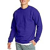 Hanes Men's Sweatshirt, EcoSmart Fleece Crewneck Sweatshirt, Big & Tall Available, 1 or 2-Pack