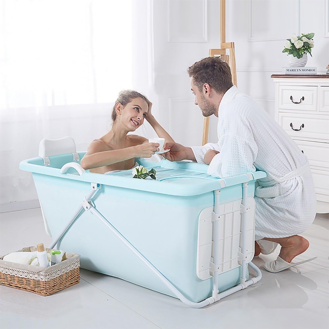 Bleu Xiapia Baignoire Bebe Pliant Avec Coussin De Salle De Bain Moelleux Douche Enfants Baignoire Nouveau Ne Antiderapante Toilette De Bebe Bebe Et Puericulture Lawawarenesssociety In