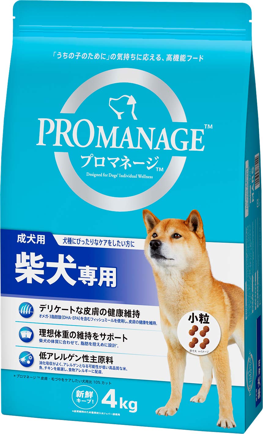 プロマネージ ドッグフード 成犬用 柴犬専用 4キログラム (x 1)商品画像