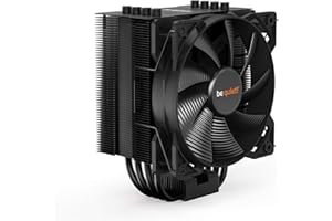 be quiet! Pure Rock 2 150W TDP CPU Cooler | Intel-1700 1200 2066 1150 1151 1155 2011-3 Square ILM | AMD-AM4 for Desktop | Black | BK007