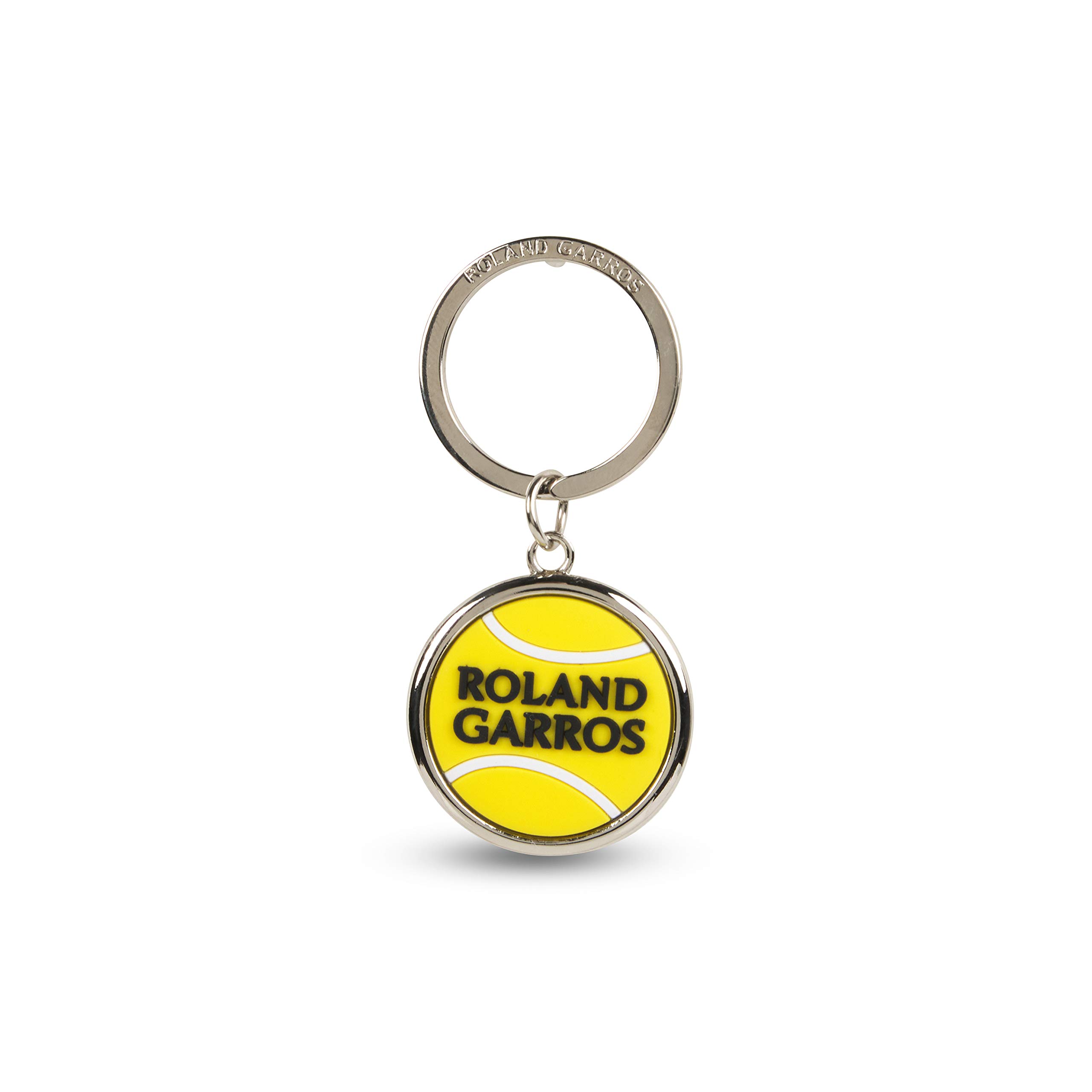 Roland Garros RPCU0120-JAU-TU Unisex Adult Keyring, Yellow, One Size