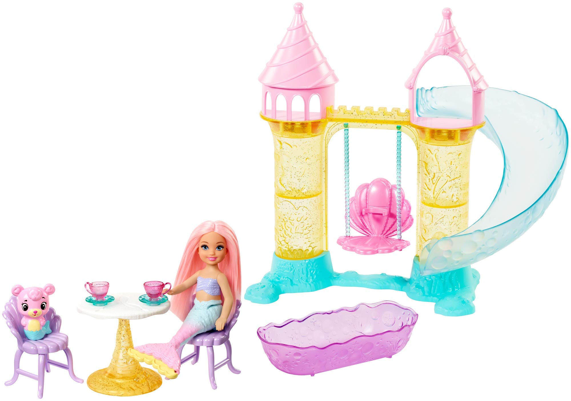 barbie dreamtopia chelsea doll and elephant