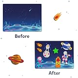 Skillmatics Foil Fun Space Art Kit No Mess Craft Activity for Kids view 6