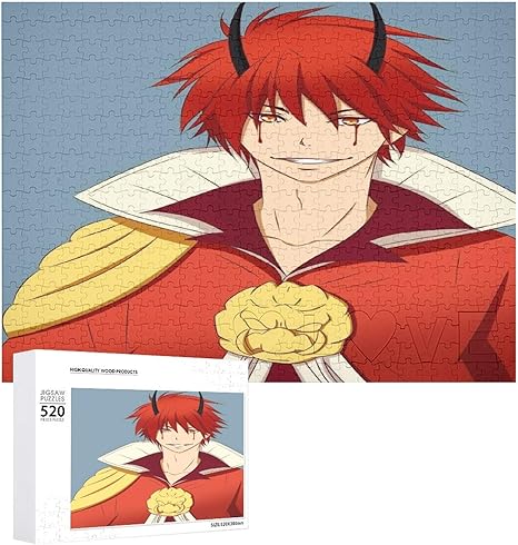 Amazon Co Jp 転生したらスライムだった件 木製パズル 漫画テーマパズル 幼児教育パズル レジャーとエンターテインメントパズル 安全で味のない 5ピース 38 52cm ホーム キッチン