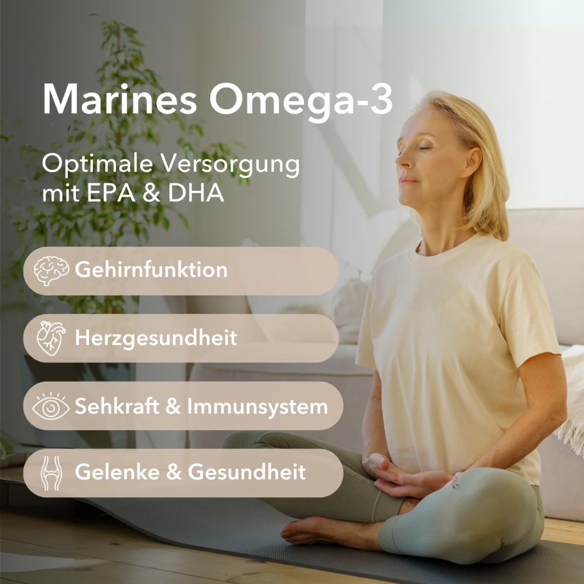 Medicom – Nobilin Krillöl Forte, nachhaltig gewonnenes Krillöl mit Omega-3-Fettsäuren mit EPA und DHA, Cholin und Astaxanthin, glutenfrei – 60 Kapseln 2