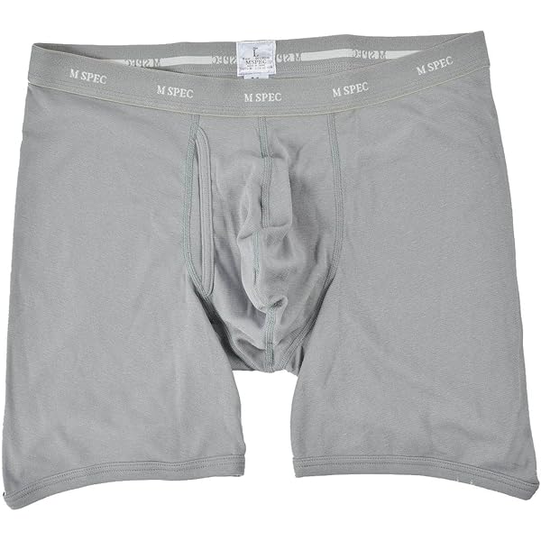 MSPEC Men's Boxer Briefs 3D-Crotch Breathable/Comfortable MS-01