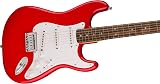 Fender Squier Sonic Stratocaster HT Electric Guitar Torino Red Laurel view 3