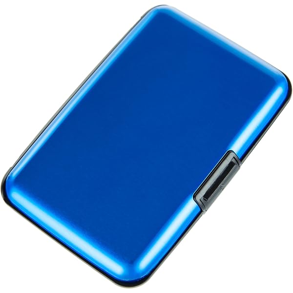 Tarjetero Delgado De Aluminio Con RFID - Soporta Hasta 8 Tarjetas, Compartimento Para Monedas, Color Oro Rosa