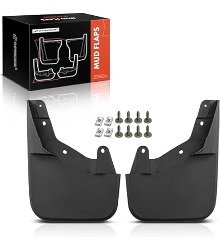 A-Premium 2 Pcs Black Universal Splash Guards Mud Flaps Mudflaps - View #8