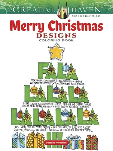 Download Creative Haven Merry Christmas Designs Coloring Book PDF