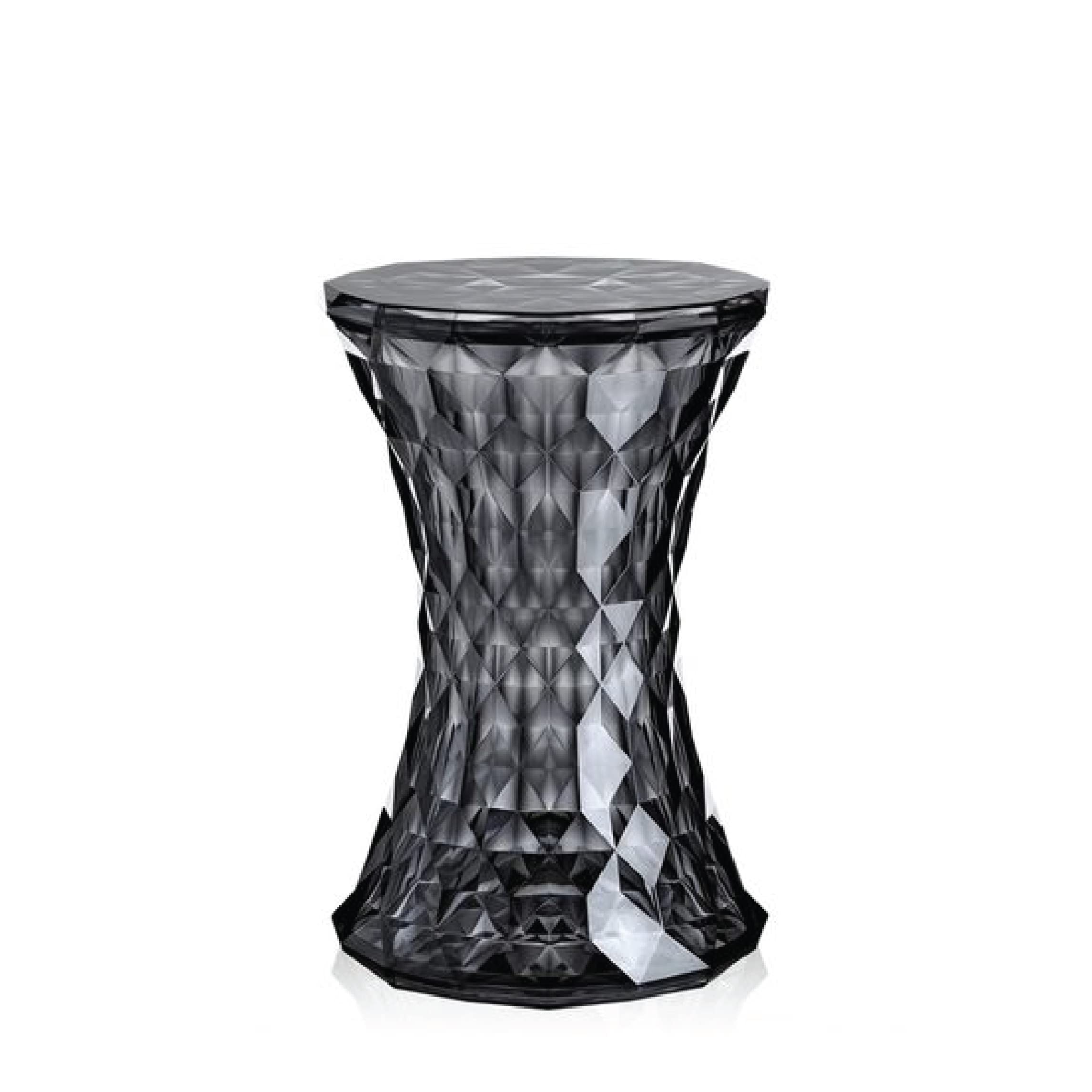 Kartell Stone 00SF, Plastic, Grey, 30x30x45cm