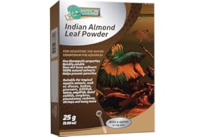 Greenwaterfarm Concentrated Indian Almond Leaf Powder for Immune Boosting Properties, Heal Wounds, Balance The pH, and Water 