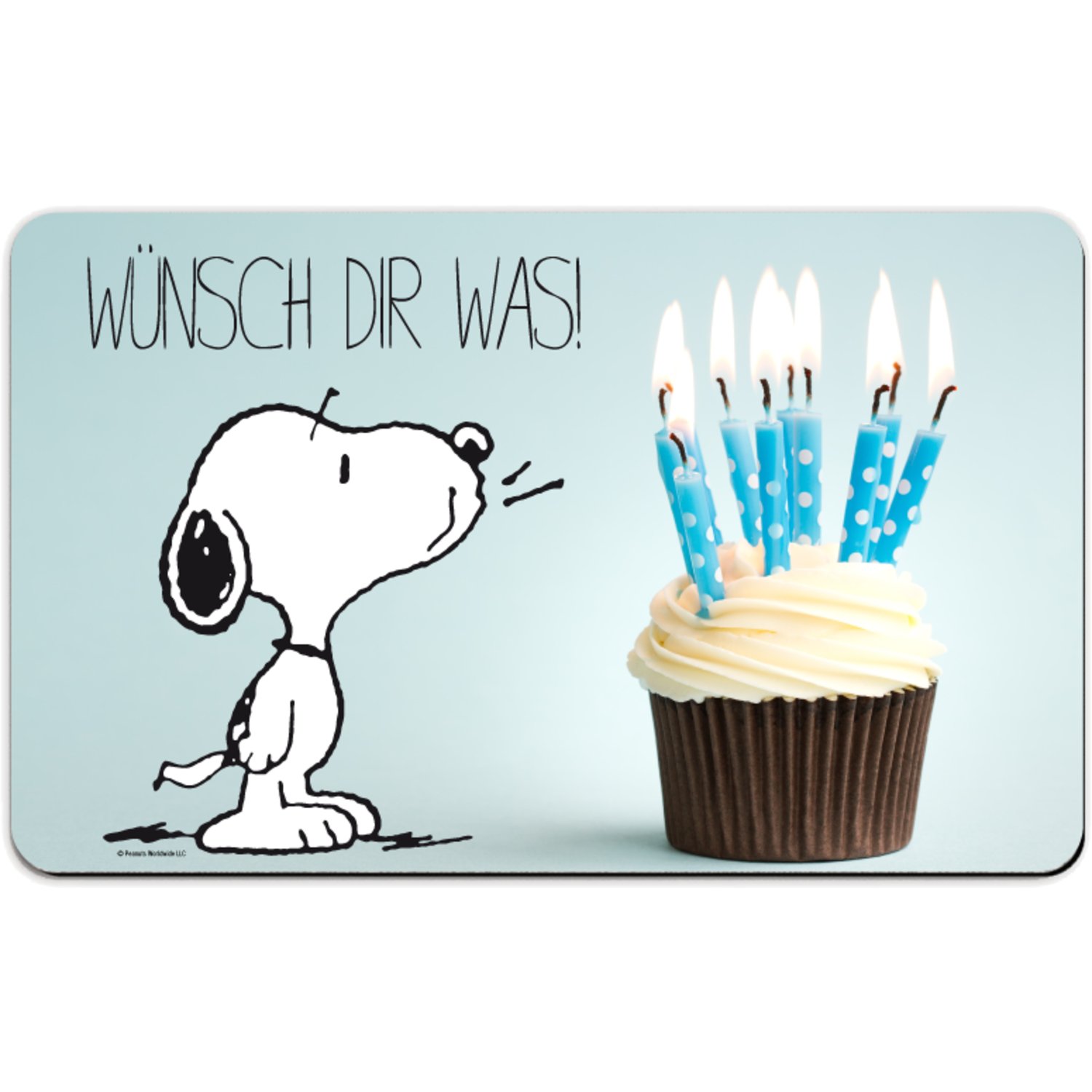 Peanuts 'Make A Wish. – Snoopy Collection Board 23.5 x 14.5 cm