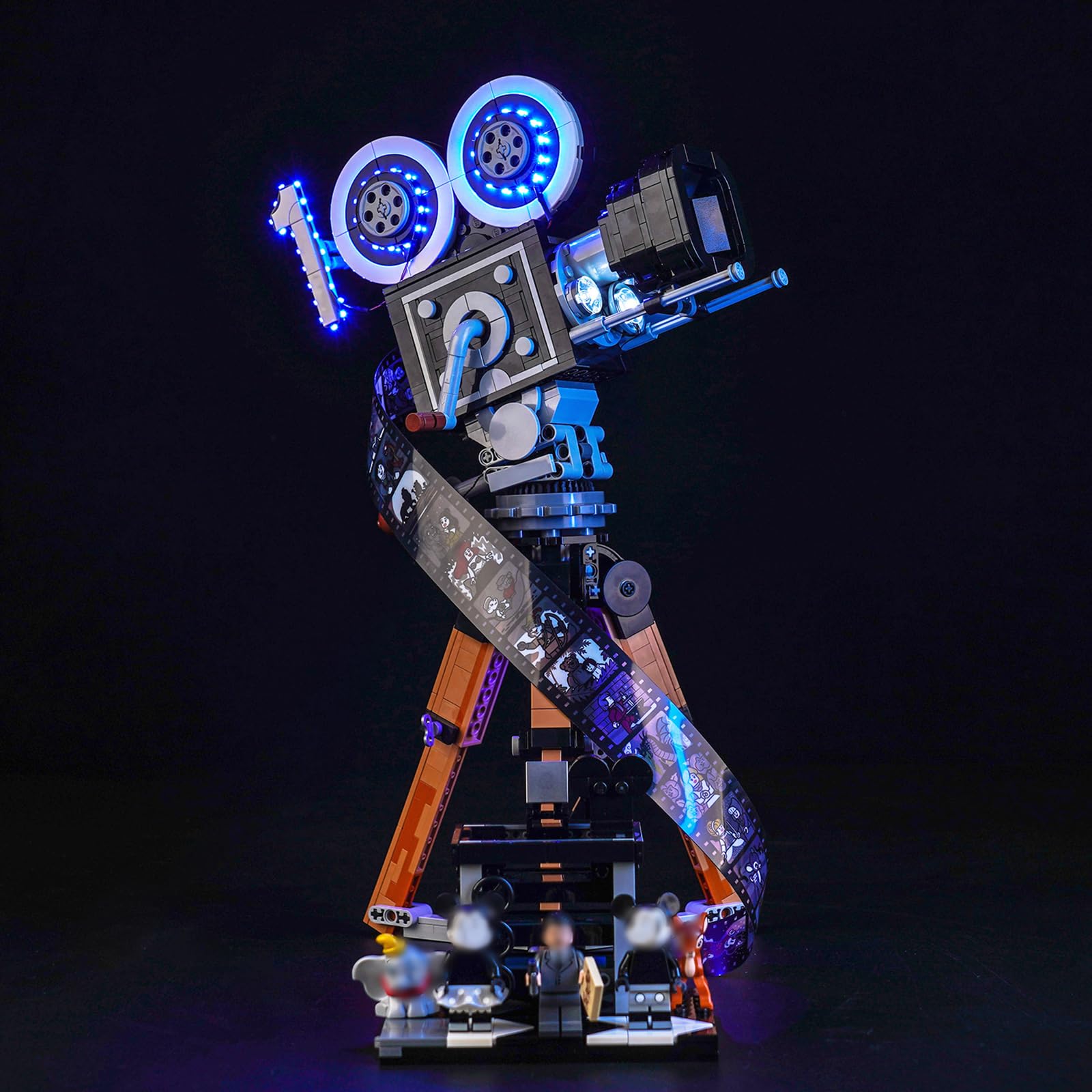 LocoLee Led Light Set Compatible with 43230 Disney Walt Disney Tribute Camera, LED Lighting Set, Black, Plastic, Modern Style, USB Powered, Not Include Models, Just Light Kit — image 1