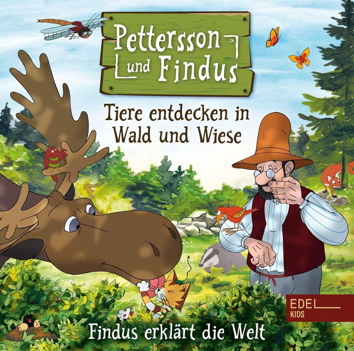 Pettersson und Findus-Wald und Wiesentieren