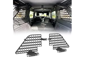 Broaddict Rear Window Molle Panel Modular Storage Panel System fit for Bronco 4 Door 2021-2025