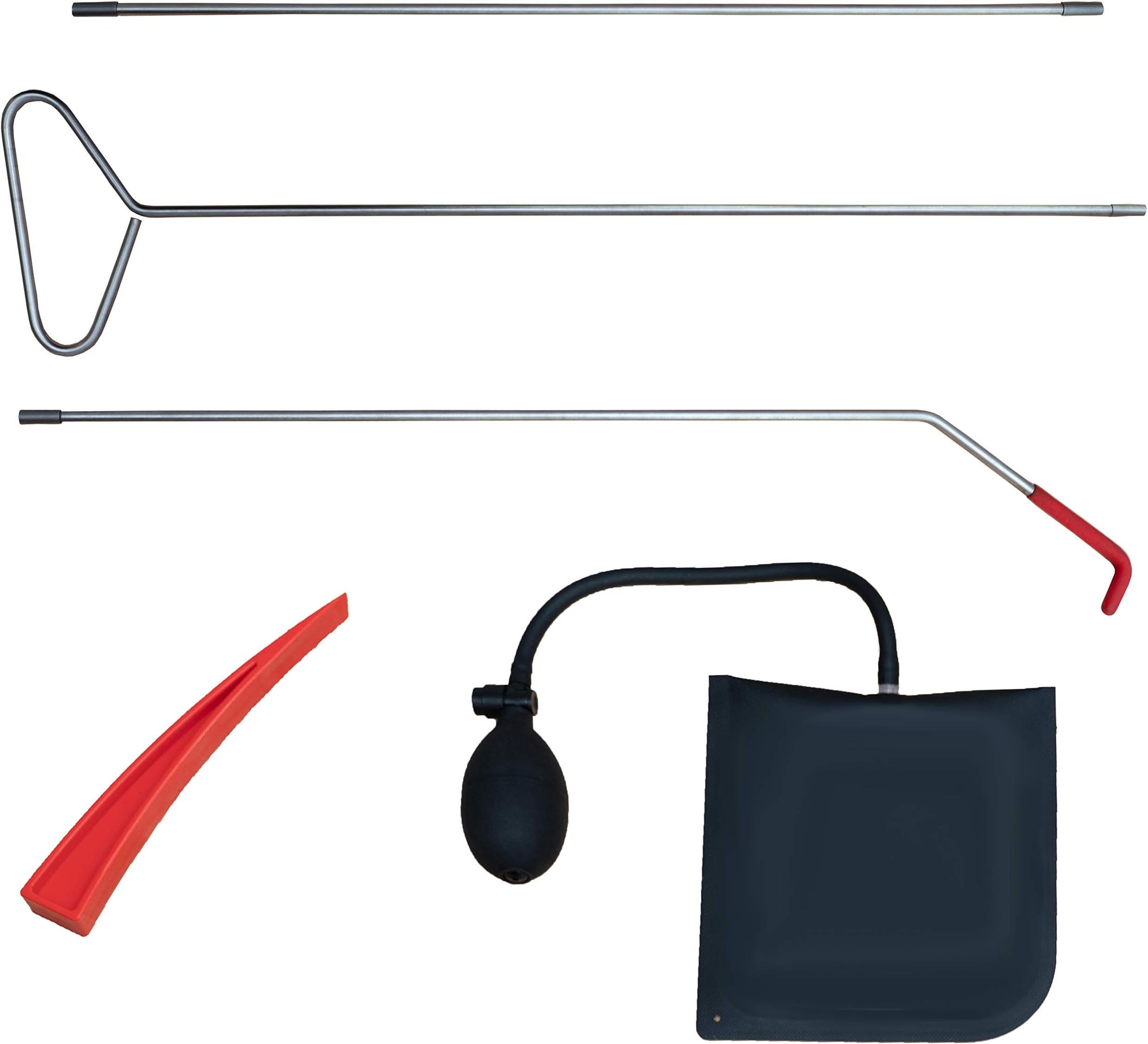 TSafe Essentials Kit- Long Reach Grabber, Air Wedge, Non Marring Wedge