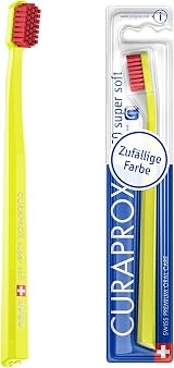 Curaprox CS 3960 Super Soft Toothbrush - Gentle Gum Care, Assorted Colors
