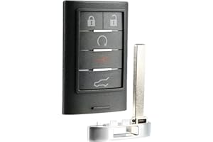 Car Key Fob Keyless Entry Remote fits Cadillac SRX 2010 2011 2012 2013 2014 2015 (NBG009768T)