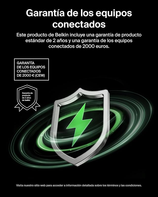 BoostCharge Pro Cargador USB-C GAN 70W, 3 Puertos y Adaptadores