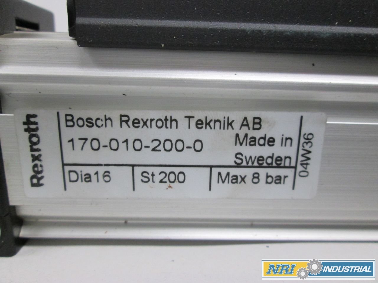 New Rexroth 170 010 200 0 Bosch Teknik Ab 16mm 200mm Rodless
